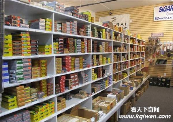 实拍让世界震惊的美国枪械超市 轻重武器俱全(组图52P)