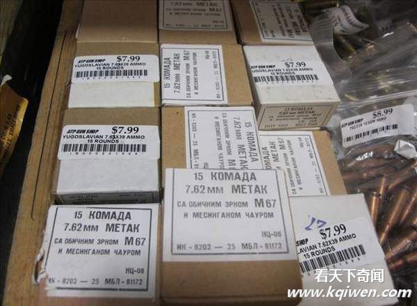 实拍让世界震惊的美国枪械超市 轻重武器俱全(组图52P)